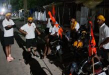 हाई-वे पर मार्ग दुर्घटना में कांवरिया की मौत