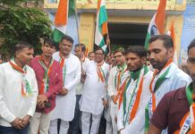 शमशाबाद में निकली तिरंगा यात्रा, शहीदों को अर्पित की श्रद्धांजलि