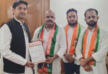 एचएसपी से इस्तीफे के अगले ही दिन ‘रानद’ में प्रदेश महा सचिव पद पर अंकित तिवारी की ताजपोशी