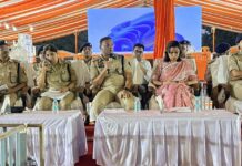 सीएम योगी के दौरे को लेकर डीआईजी ने परखी सुरक्षा व्यवस्था