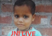 बाढ़ के पानी में गिरे तीन साल के प्रांशु की डूबने से मौत