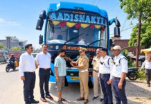 40 बसों पर चला प्रवर्तन का डंडा, चालान के साथ सीज की कार्यवाही