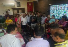 एमएलसी चुनाव: अंतिम दिन सदर विधायक मेजर सुनील दत्त द्विवेदी ने झोंकी ताकत