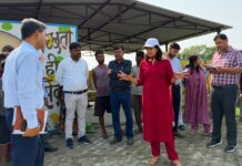 ठोस अपशिष्ट प्रबंधन केंद्र का डीएम ने किया निरीक्षण