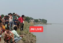 घास काटने गयीं छात्रा गंगा नदी में डूबी, रेक्यू जारी