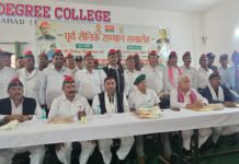 सपा का पूर्व सैनिक सम्मान समारोह, जवानों के सम्मान और सुरक्षा का मुद्दा उठा